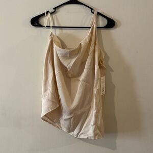 a new day cream one shoulder top
